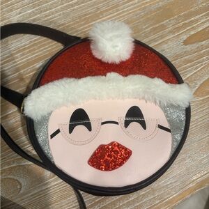 Limited Edition Mrs. Clause Christmas Crossbody Purse by Betsey Johnson